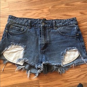 Jean shorts